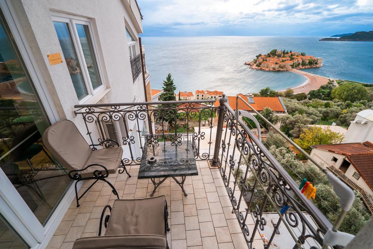 Villa Edelweiss Sveti Stefan Exterior foto