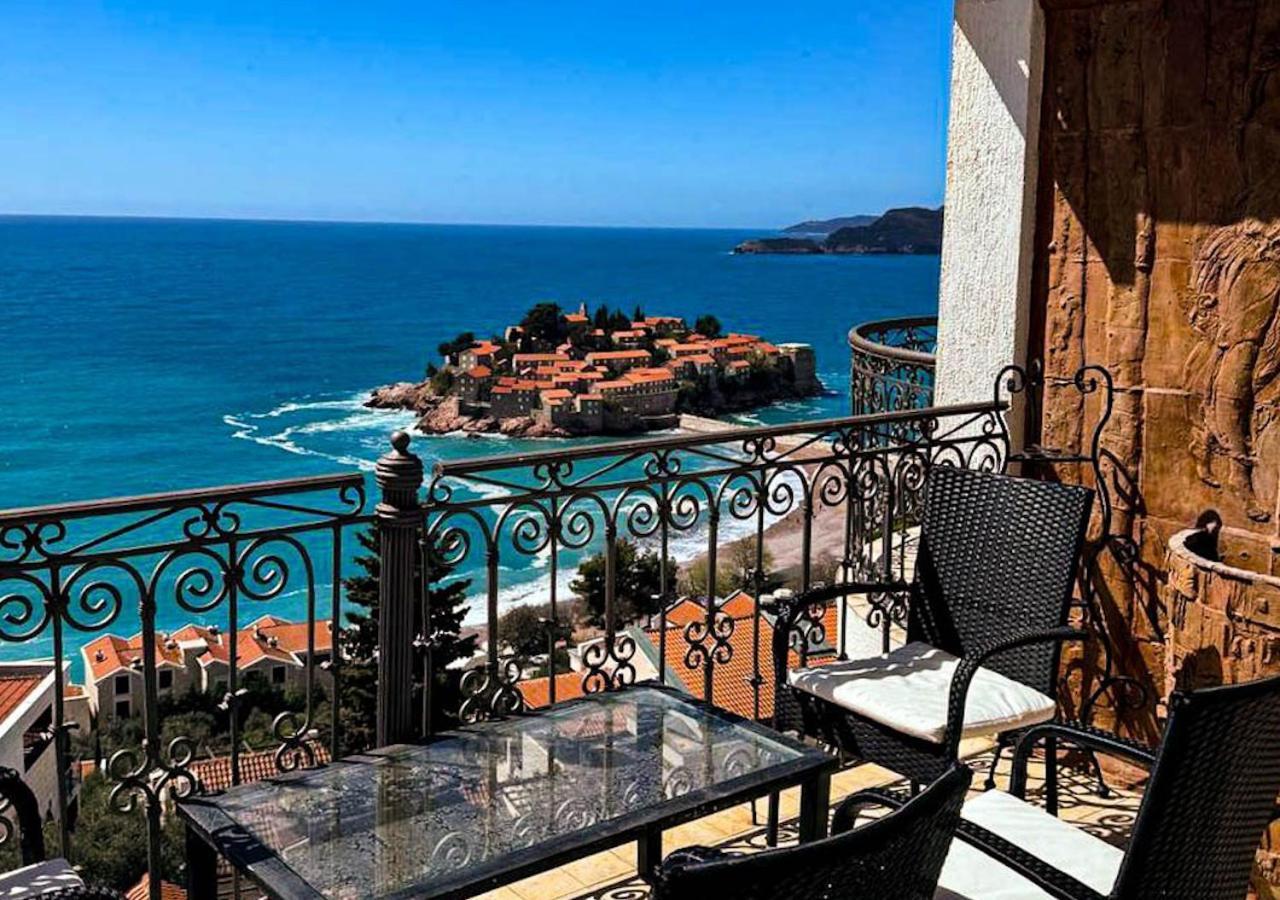 Villa Edelweiss Sveti Stefan Exterior foto